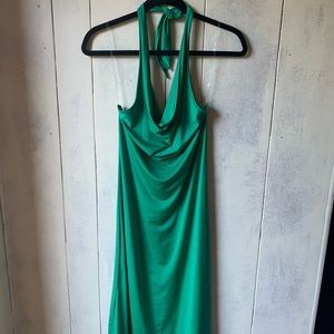 BRAND NEW trendy green cocktail dress